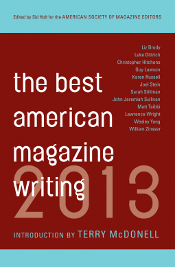Best American Magazine Writing 2013
